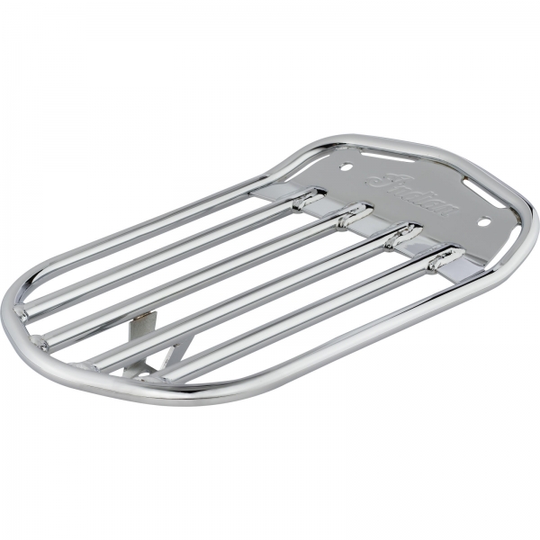 CHROME ONE-UP LUGGAGE RACK