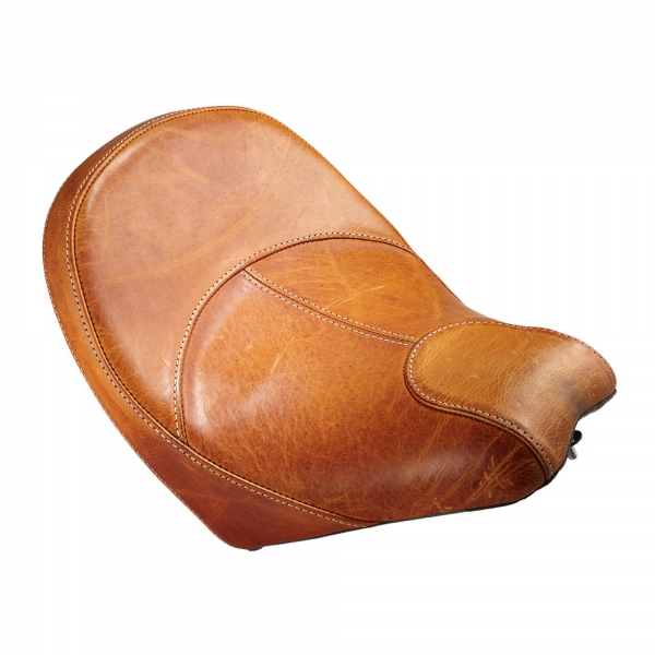 LEATHER EXTENDED REACH SEAT - INDIAN SCOUT - DESERT TAN