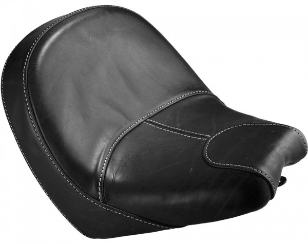 LEATHER REDUCED REACH SEAT - INDIAN SCOUT - BLACK