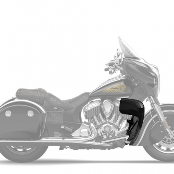 INDIAN CHIEFTAIN - HARD LOWERS - THUNDER BLACK