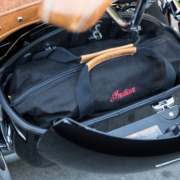 Fitted Saddlebag Bags - Black