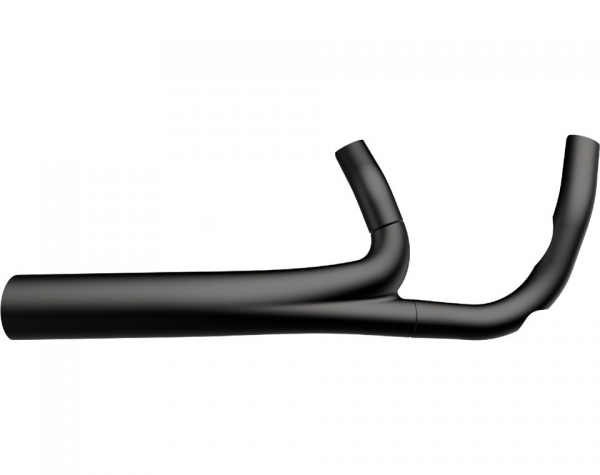 BLACK EXHAUST SHIELDS - ALU FRAME