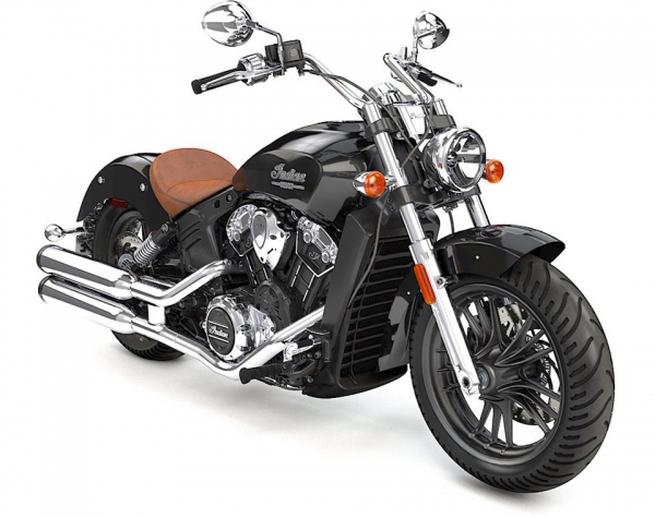 MINI-APE FÜR INDIAN SCOUT - POLIERT