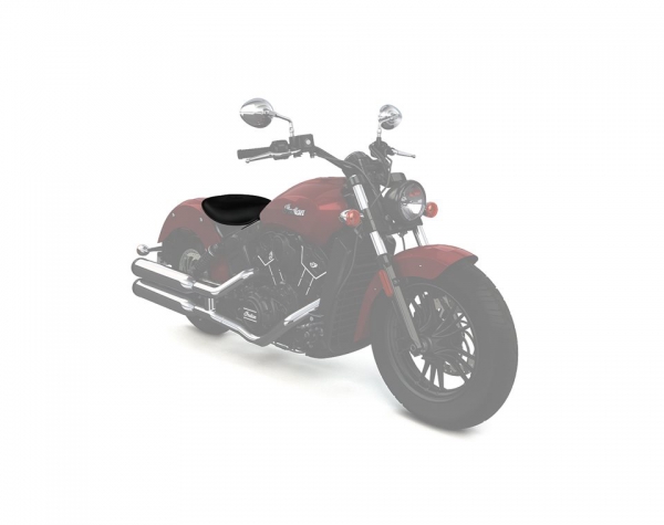 1920 SCOUT BOBBER SOLO SADDLE - BLACK