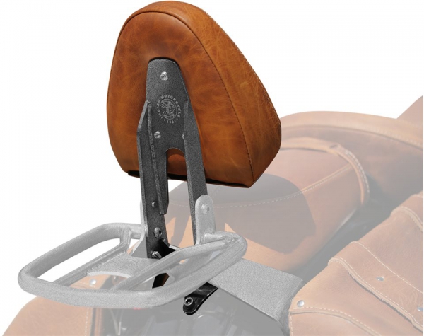 PASSENGER BACKREST FOR INDIAN SCOUT - TITANIUM