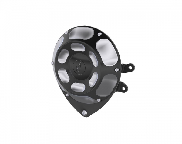 BILLET THERMOSTAT COVER - BLACK