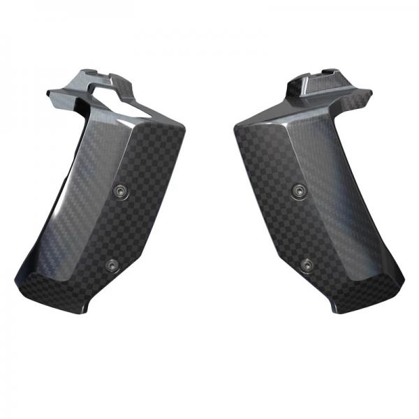 CARBON FIBER RADIATOR GUARDS