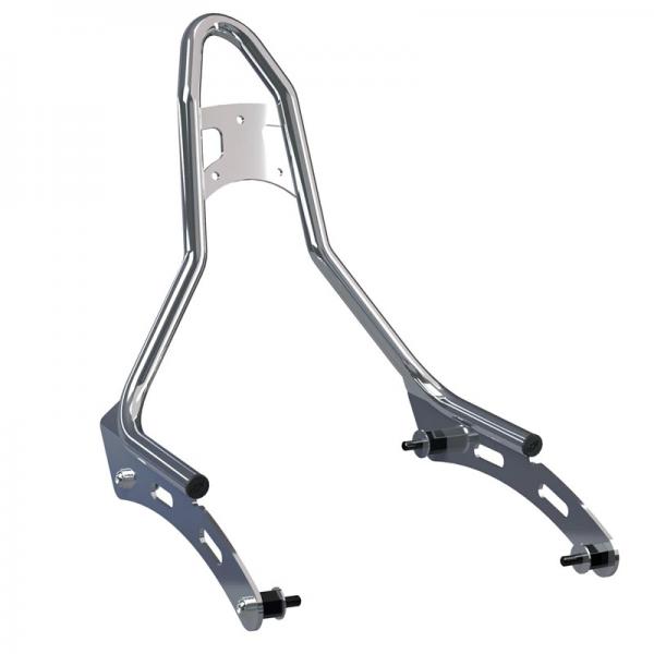 HARD MOUNT PASSENGER BACKREST - CHIEF STEELFRAME - CHROME