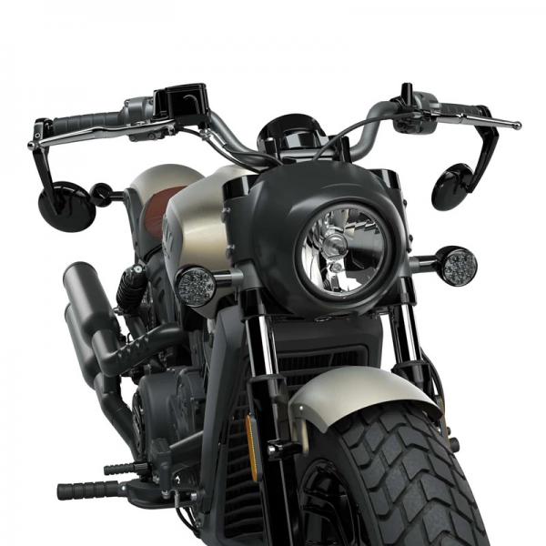 SMOKED LED TURN SIGNALS - SCOUT BOBBER