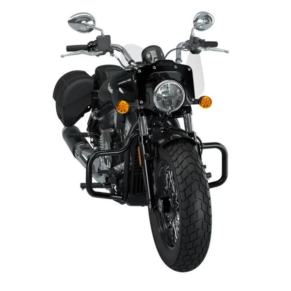 STEEL FRONT HIGHWAY BARS - SCOUT 1250 - BLACK