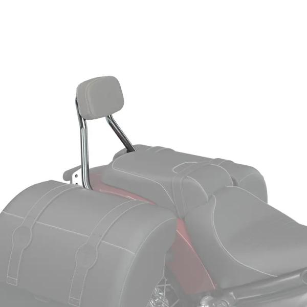 SYNDICATE LOW PROFILE PASSENGER BACKREST - CHROM - SCOUT 1250