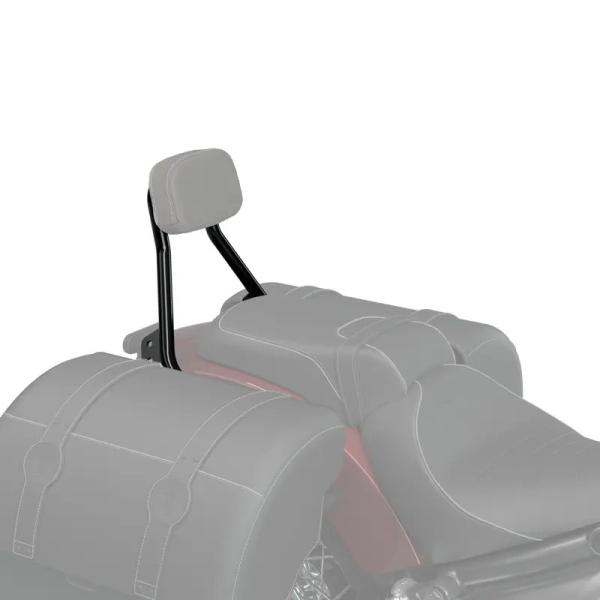 SYNDICATE LOW PROFILE PASSENGER BACKREST - BLACK - SCOUT 1250