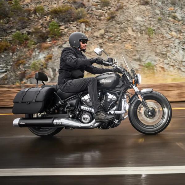 TOURING SADDLEBAGS - SCOUT 1250 - BLACK