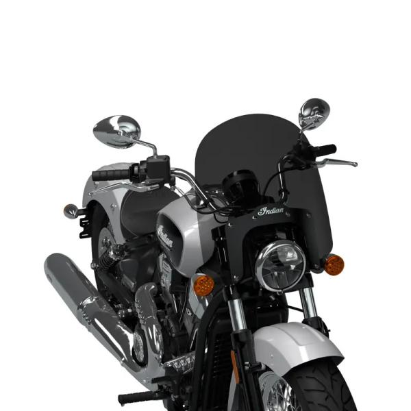 14" QUICK RELEASE TOURING WINDSHIELD - LOW, TINTED - SCOUT 1250