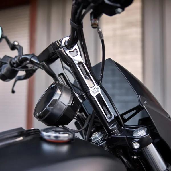 10" RISER KIT FOR MOTO HANDLEBARS - SCOUT 1250 - BLACK