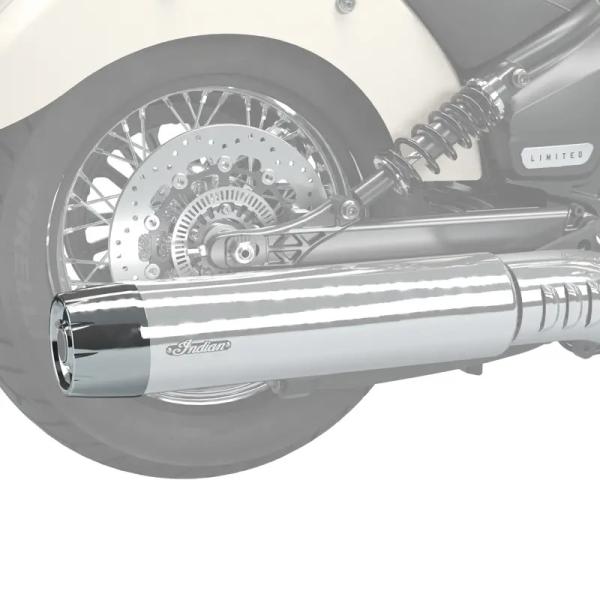 EXHAUST END CAP - CHROM - SCOUT 1250