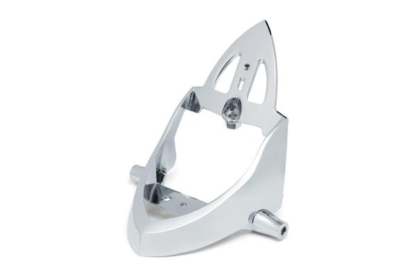 Custom Rear Turn Signal Mount - Alu Frame - Chrome