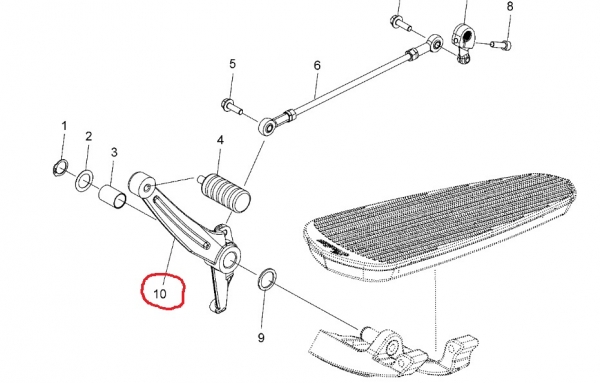 SHIFT LEVER CHROME