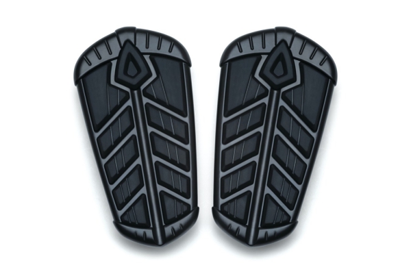 Spear Passenger Floorboard Inserts - Satin Black - Indian Chief