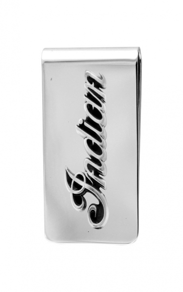 Indian Script Logo Money Clip