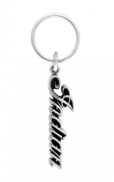 Indian Script Logo Key Fob