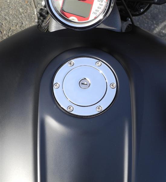 Removable Gas Cap Indian Scout - Chrome