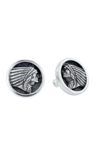 Indian Headdress Coin Stud Earrings