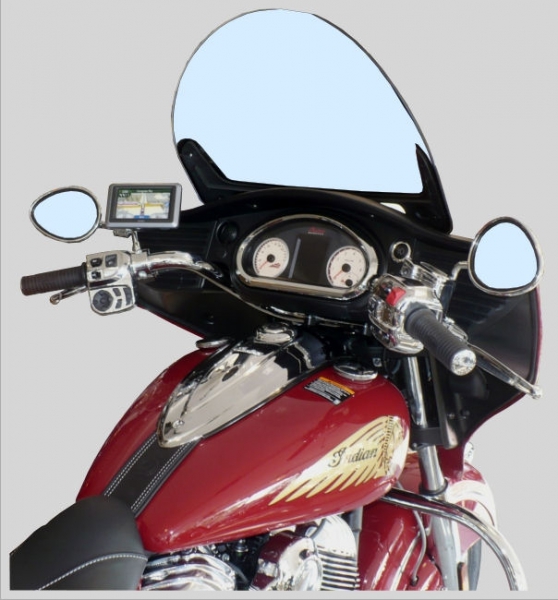 GPS-Mount for Indian Chieftain + Roadmaster