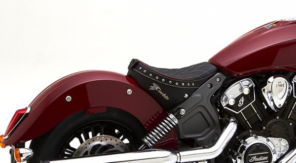 Classic Solo Seat - heated - Indian Scout