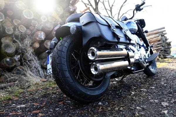 Miller Omaha Auspuffanlage für Indian Chief Dark Horse - Chief Bobber - Superchief - EURO 5