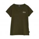 WOMENS I SCRIPT LOGO T-SHIRT - GREEN