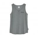 WOMENS ATHLETE LOGO PRINT TANK - GRAY