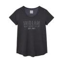 WOMENS OUTLINE LOGO ATHLETE T-SHIRT - GRAY